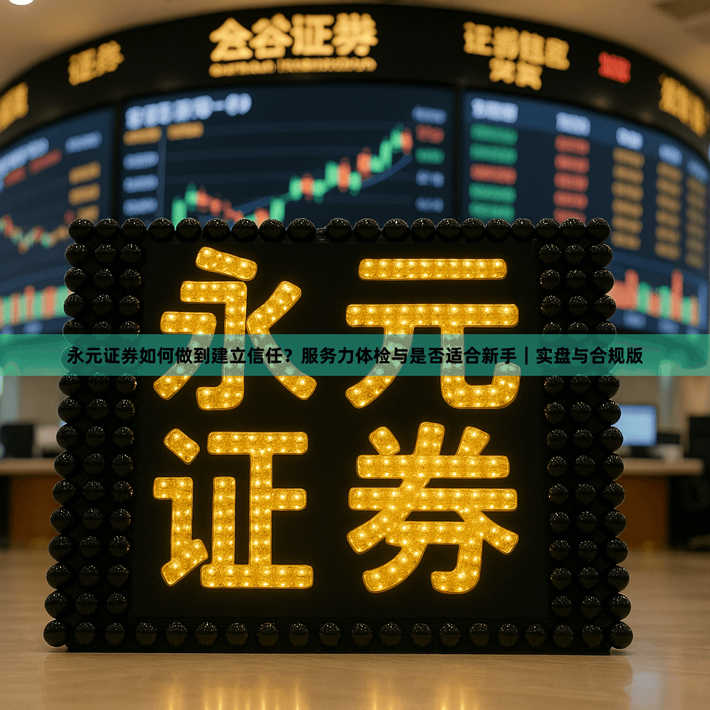 永元证券如何做到建立信任？服务力体检与是否适合新手｜实盘与合规版