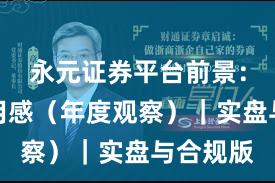 永元证券平台前景：真实使用感（年度观察）｜实盘与合规版