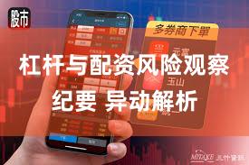 杠杆与配资风险观察纪要 异动解析