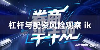 杠杆与配资风险观察 ik